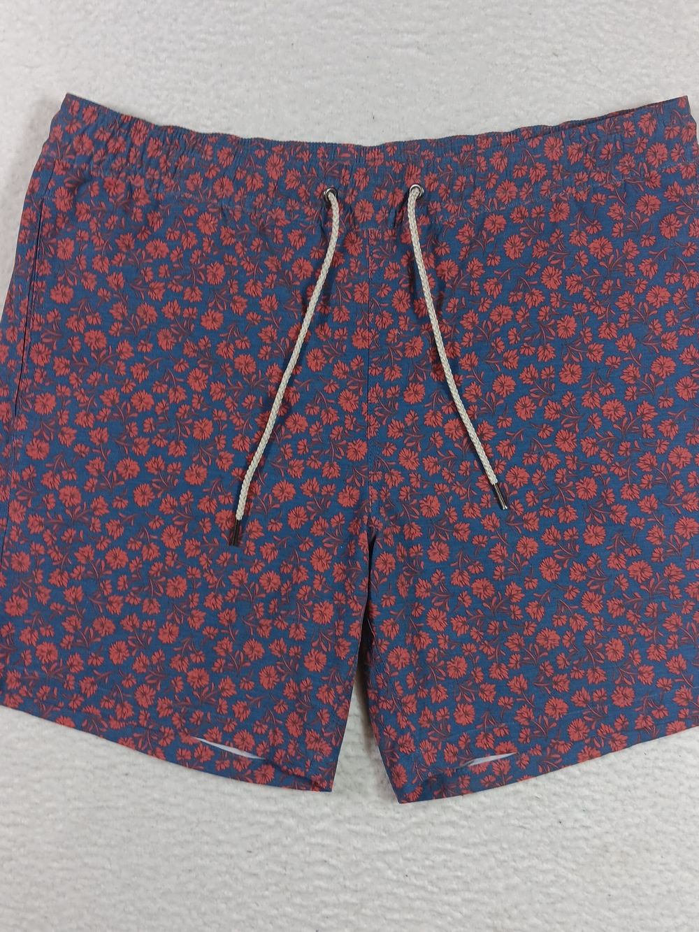 Fair Harbor Swim Trunks Mens Large The Bayberry Trunk Floral Beach Vacation